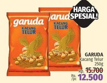Promo Harga GARUDA Kacang Telur 220 gr - LotteMart