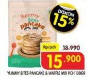 Promo Harga Yummy Bites Pancakes & Waffle Mix 130 gr - Superindo
