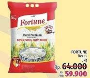 Promo Harga Fortune Beras Premium 5000 gr - LotteMart