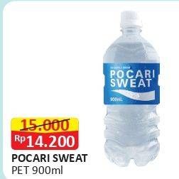 Promo Harga POCARI SWEAT Minuman Isotonik 900 ml - Alfamart