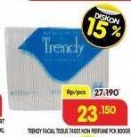 Promo Harga TRENDY Tissue Facial 74001 800 gr - Superindo