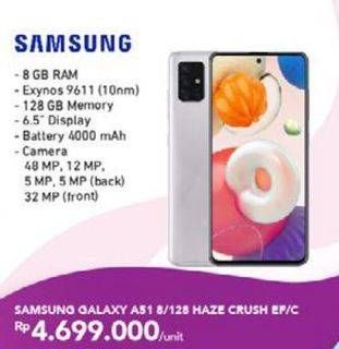 Promo Harga SAMSUNG Galaxy A51 8/128 GB  - Carrefour