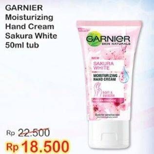 Promo Harga GARNIER Moisture Sakura White 50 ml - Indomaret