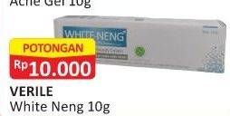 Promo Harga WHITE NENG Skin Whitening Cream  - Alfamart