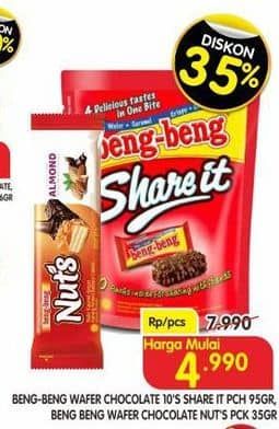 Promo Harga Beng-beng Share It/Beng-beng Wafer   - Superindo