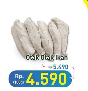 Promo Harga Otak Otak Ikan Curah per 100 gr - Hypermart