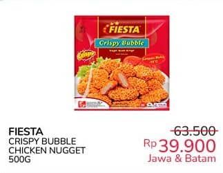 Promo Harga Fiesta Naget Crispy Bubble 500 gr - Indomaret