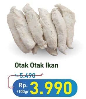 Promo Harga Otak Otak Ikan Curah per 100 gr - Hypermart