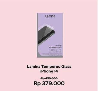 Promo Harga Lamina Tempered Glass Iphone 14  - Erafone