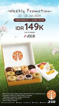 Promo Harga Weekly Promotion  - JCO