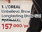 Promo Harga Loreal Unbelievabrow Long-Lasting Brow Gel  - Guardian