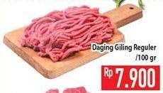 Promo Harga Daging Giling Sapi per 100 gr - Hypermart