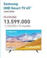 Promo Harga SAMSUNG UA65TU8000 | Crystal UHD 4K Smart LED TV 65"  - Electronic City