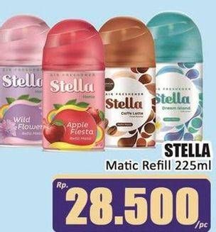 Promo Harga Stella Matic Refill All Variants 225 ml - Hari Hari