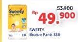 Promo Harga Sweety Bronze Pants S36 36 pcs - Alfamidi