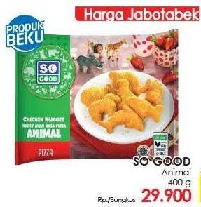 Promo Harga SO GOOD Chicken Nugget 400 gr - LotteMart