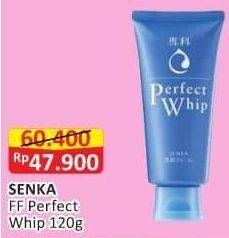 Promo Harga Senka Perfect Whip Facial Foam 120 gr - Alfamart