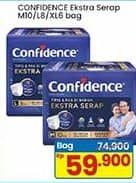 Promo Harga Confidence Adult Pants Slim & Fit Extra Absorb M10, L8, XL6 6 pcs - Indomaret