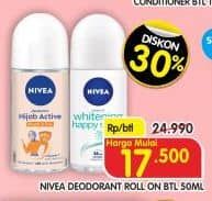 Promo Harga Nivea Deo Roll On 50 ml - Superindo