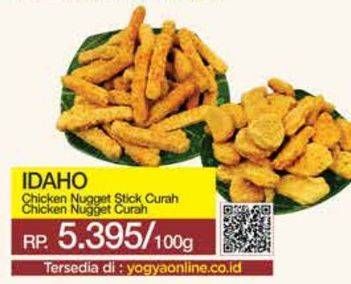 Promo Harga Idaho Chicken Stick/Nugget Curah  - Yogya