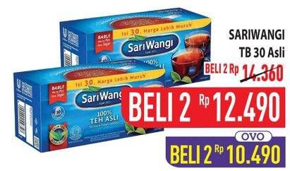 Promo Harga Sariwangi Teh Asli 55 gr - Hypermart