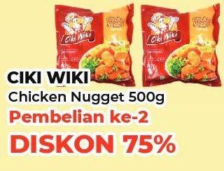 Promo Harga CIKI WIKI Chicken Nugget 500 gr - Yogya