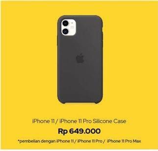 Promo Harga APPLE iPhone Case Pro Silicone Case  - iBox