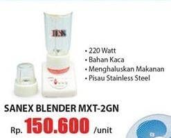 Promo Harga SANEX Blender MXT-2GN  - Hari Hari