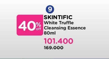 Promo Harga Skintific White Truffle Cleansing Essence 80 ml - Watsons