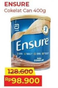 Promo Harga Ensure Nutrition Powder FOS Cokelat 400 gr - Alfamart
