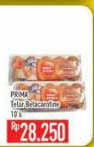 Promo Harga Telur Prima Telur Low Cholesterol 10 pcs - Hypermart