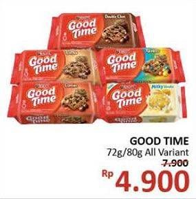 Promo Harga GOOD TIME Cookies Chocochips All Variants  - Alfamidi