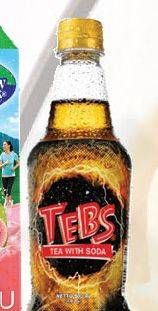 Promo Harga TEBS Tea With Soda per 2 botol 500 ml - Alfamart