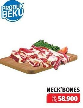 Promo Harga Neck Bones  - Lotte Grosir