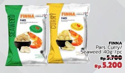 Promo Harga FINNA Kerupuk Pars Curry, Seaweed 40 gr - LotteMart