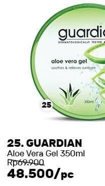 Promo Harga GUARDIAN Aloe Vera Gel 350 ml - Guardian