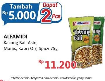Promo Harga Alfamidi Kacang Bali/Kacang Kapri  - Alfamidi