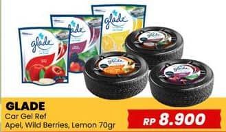Promo Harga Glade Gel Apple, Wild Berries 75 gr - Yogya