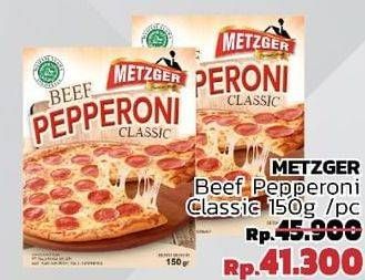 Promo Harga METZGER Beef Pepperoni Classic 150 gr - LotteMart