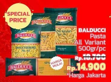 Promo Harga BALDUCCI Pasta All Variants 500 gr - LotteMart