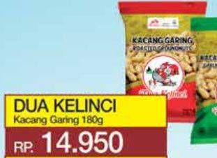 Promo Harga DUA KELINCI Kacang Garing Original 180 gr - Yogya