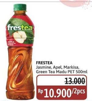 Promo Harga Frestea Minuman Teh Original, Apple, Markisa, Green Honey 500 ml - Alfamidi