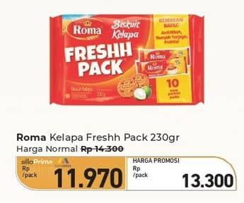 Promo Harga Roma Freshh Pack per 10 pcs 23 gr - Carrefour