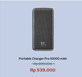 Promo Harga IT. Portable Charger Pro 10.000 MAh  - iBox