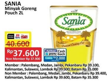 Promo Harga Sania Minyak Goreng 2000 ml - Alfamart