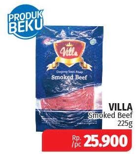 Promo Harga VILLA Smoked Beef 225 gr - Lotte Grosir