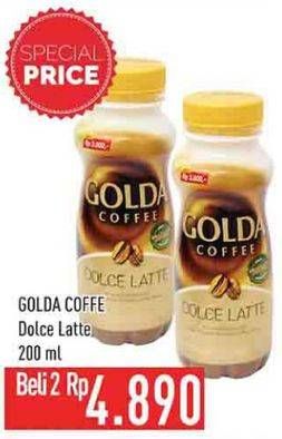 Promo Harga Golda Coffee Drink per 2 botol 200 ml - Hypermart