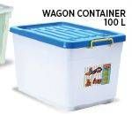 Promo Harga Lion Star Wagon Container + Roda 100000 ml - COURTS