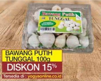 Promo Harga Bawang Putih Tunggal 100 gr - Yogya