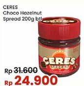 Promo Harga Ceres Choco Spread Choco Hazelnut 200 gr - Indomaret